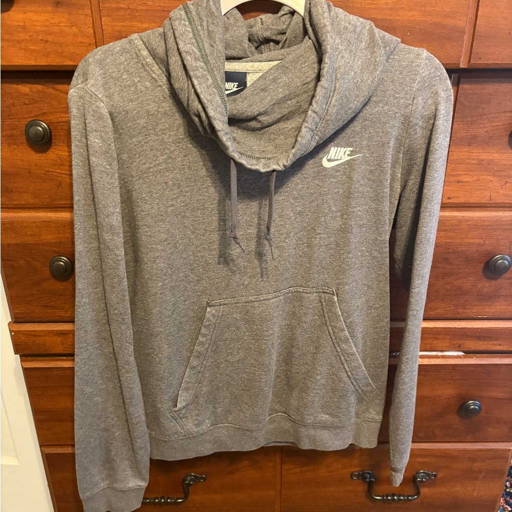 Nike women’s Gray Hoodie Sweater